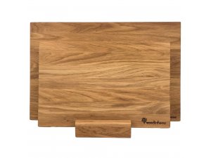Набор разделочных досок Woodinhome CB002ONKIT2 на подставке - изображение 2