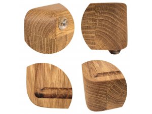 Большая разделочная доска из дуба Woodinhome CB008ON - изображение 4