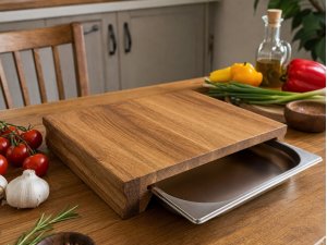 Доска разделочная с поддоном Woodinhome CB005ON - изображение 2